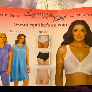 Bra. Size 48 C. Exquisite form . Purchased from Roaman’s.